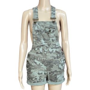 lei Camouflage Shortalls Overall Shorts Juniors Size Small